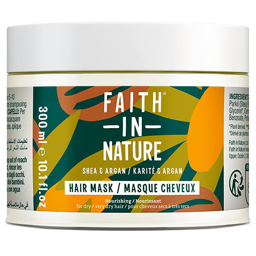Faith In Nature Shea & Argan Hårmaske (300 ml)