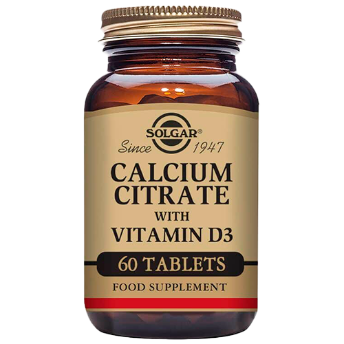 Solgar Calcium Citrate Vitamin D3 (60 tab)