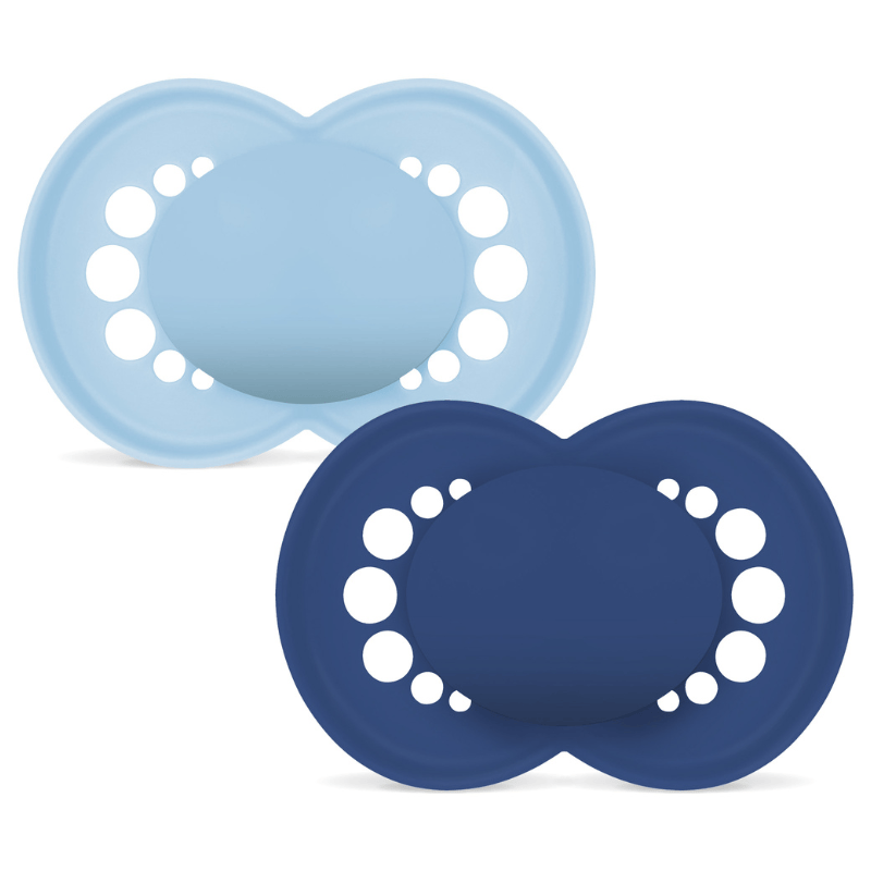 MAM Original Sut Blue 6-16M Unprinted (2 stk)