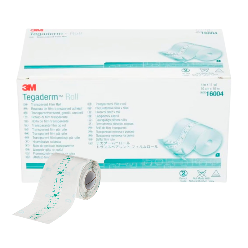 Tegaderm Transparent Film Forbinding - 10 cm x 10 m (1 stk)