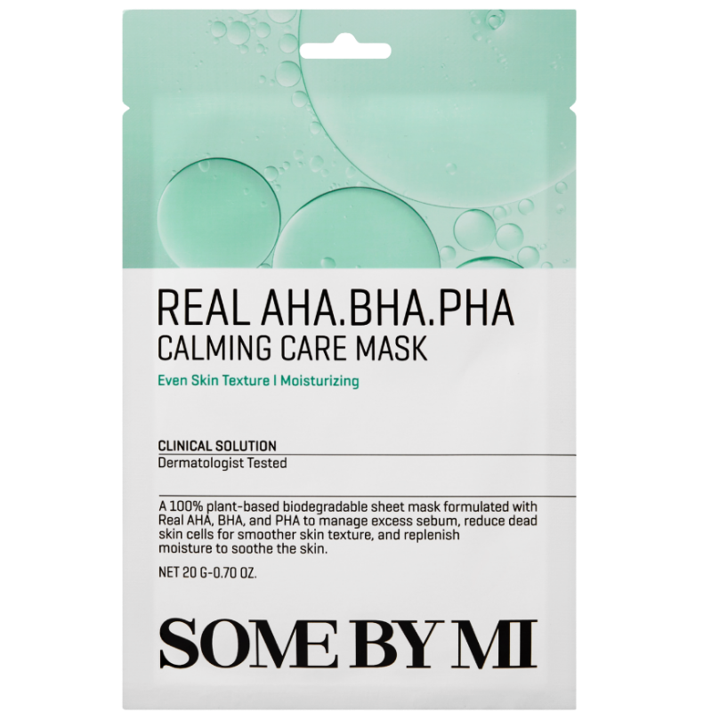 Some By Mi Real AHA BHA PHA Calming Care Mask (20 g)
