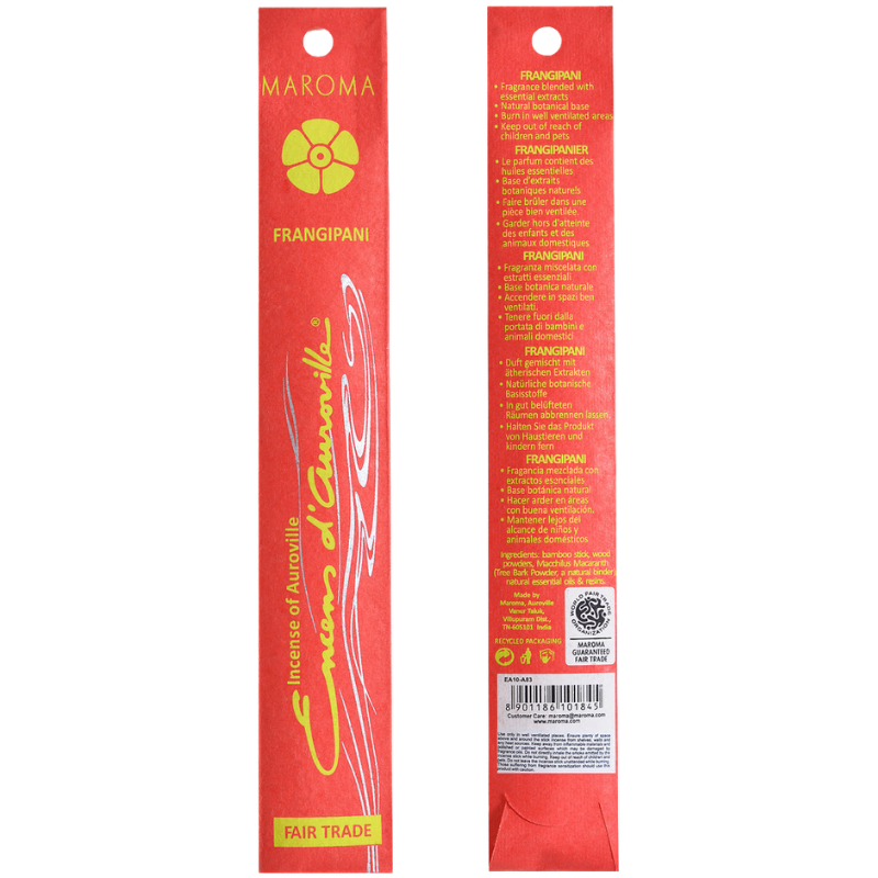 Human Balance Maroma Frangipani Røgelse (10 stk)