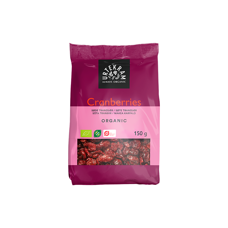 Urtekram Søde Tranebær (150 g)
