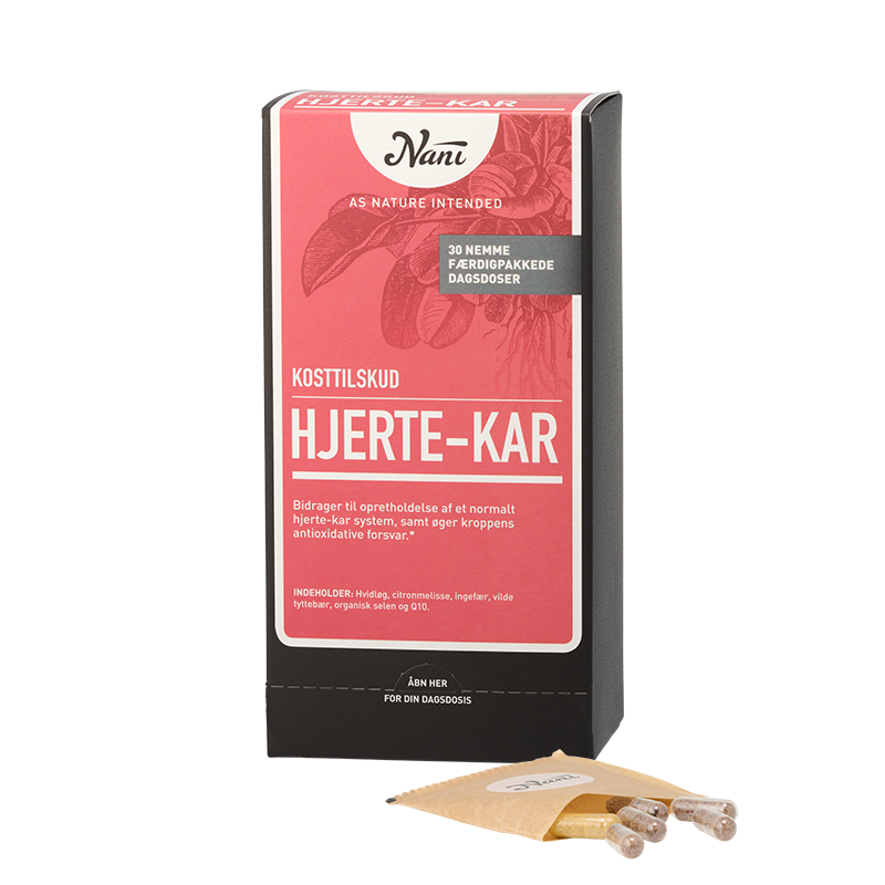 Nani Food State Hjerte-kar (30 breve)