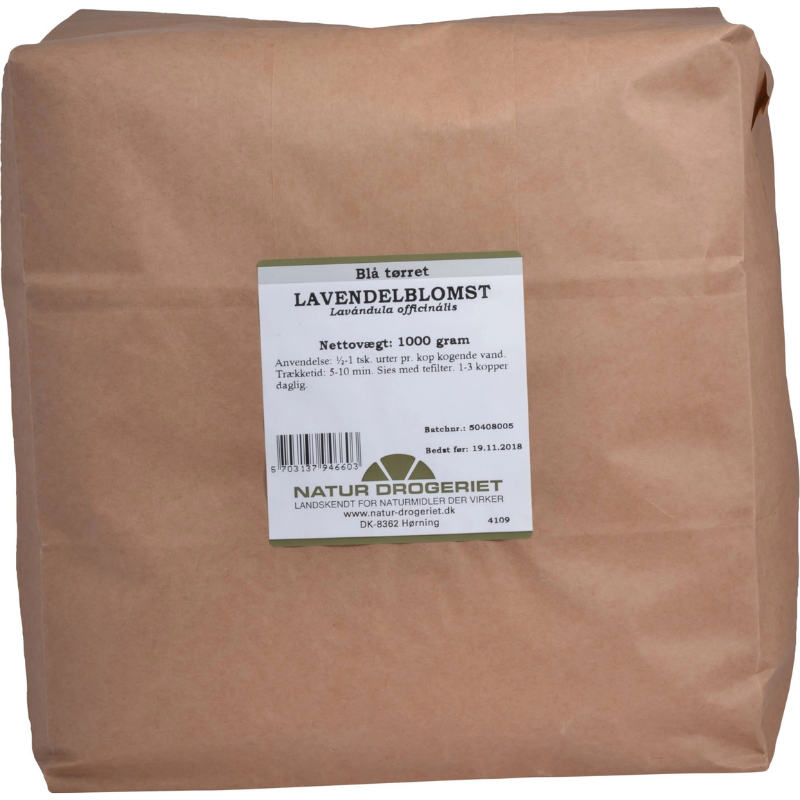Natur Drogeriet Lavendelblomst Blå (1000 g)