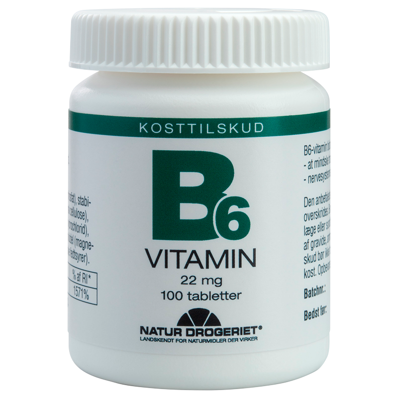 Natur Drogeriet B6 Vitamin 20 mg (100 tab)
