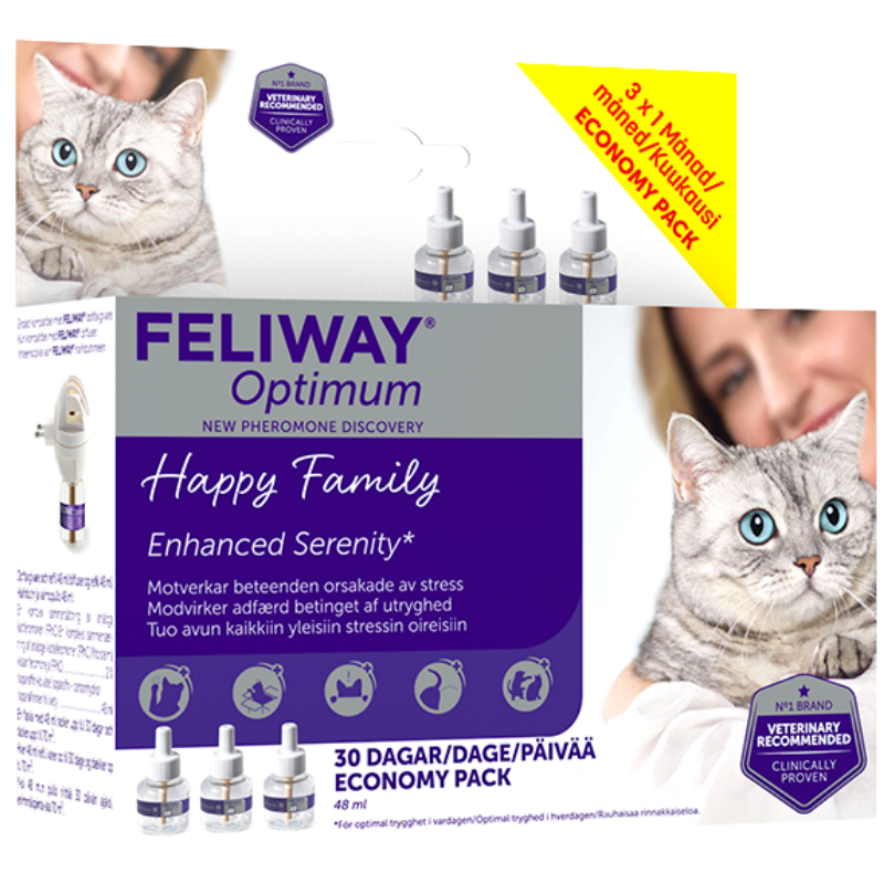 Feliway Optimum Refill 48 ml (3 stk)