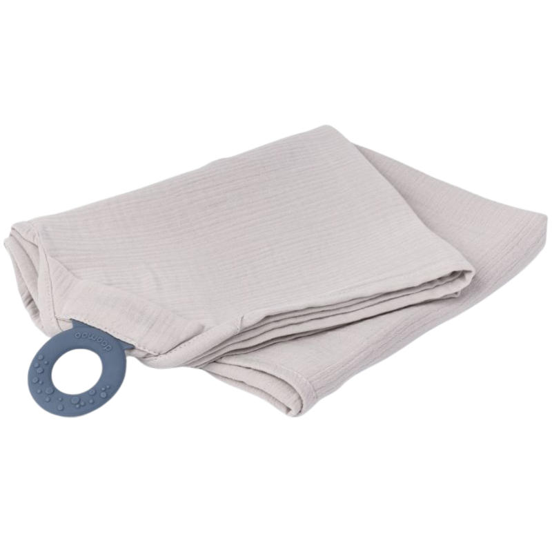 Doomoo Amme/Nussetæppe Med Bidering Quilt Beige (1 stk)