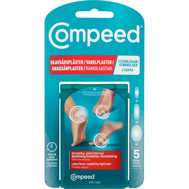 Compeed Vabel plaster mix (5 stk)
