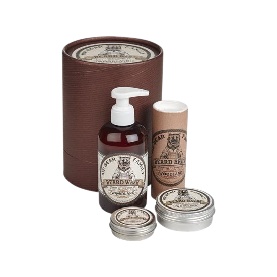 Mr Bear Family Beard Kit Woodland