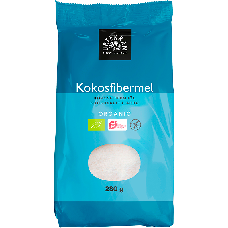 Urtekram Kokosfiber Mel Ø (280 gr)