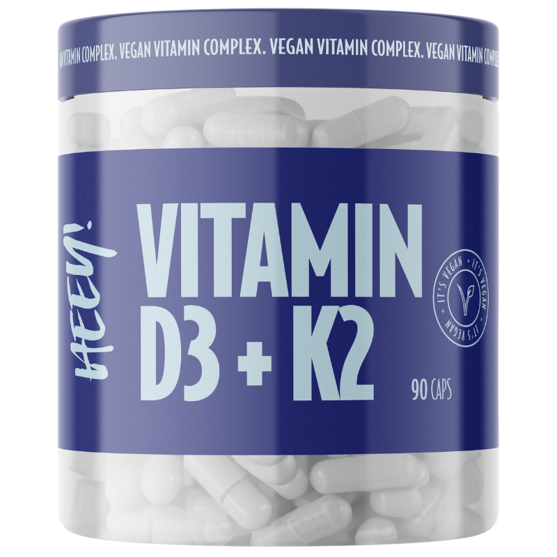 Heey! Vitamin D3/K2 (90 kaps)