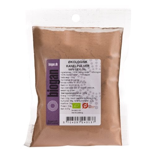 Kanelpulver 100% Ceylon Ø (100 g)