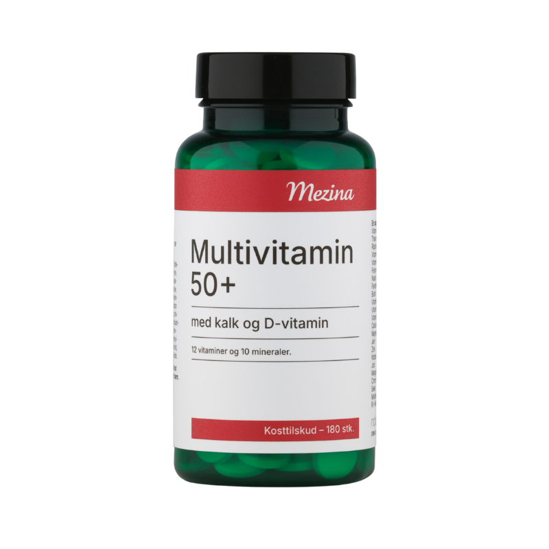 Mezina Multi 50+ Kalk & D Vitamin (180 tabl)