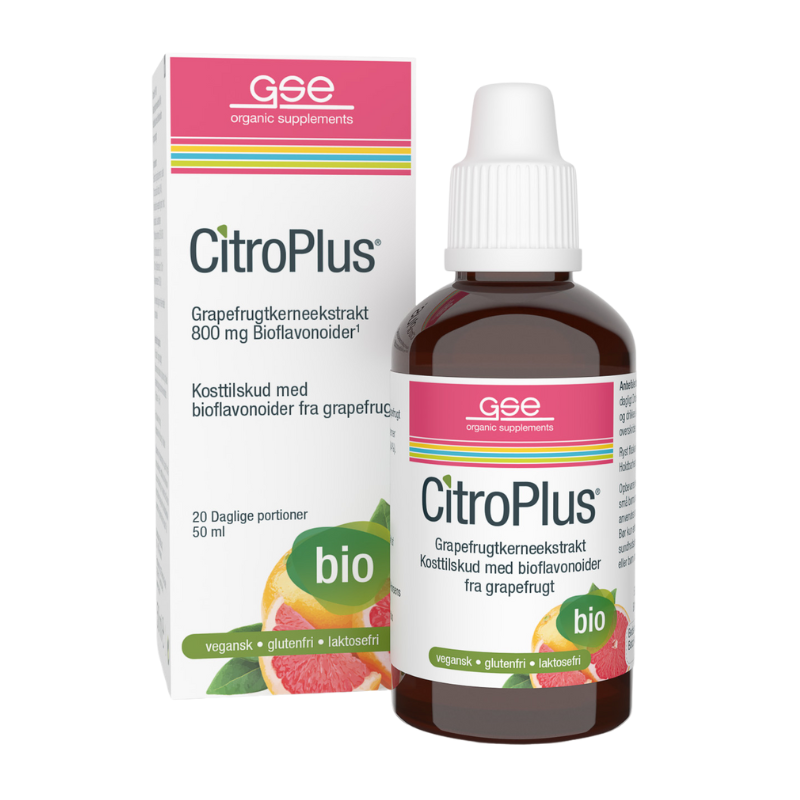 BioVita CitroPlus 800 Grapefrugtkerne ekstrakt Ø (50 ml)
