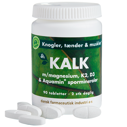 Grønne Vitaminer Kalk m/ Magnesium, K2 & D3 (90 tabl)