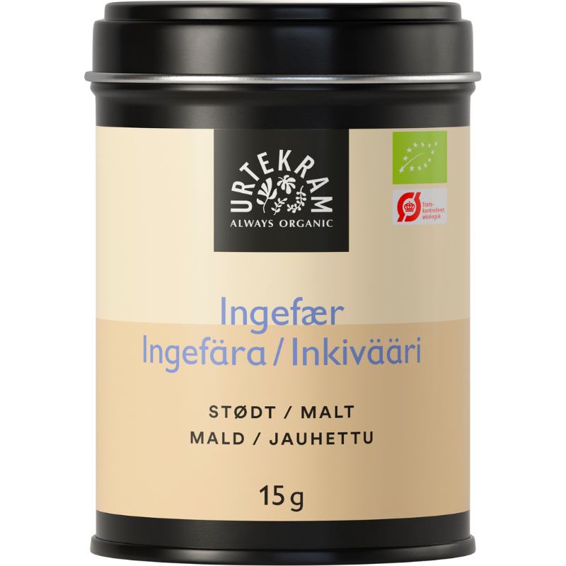 Urtekram Ingefær Ø 24 gr.
