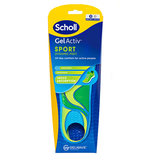 Scholl Gel Activ Insole Sport (S) (1 sæt)