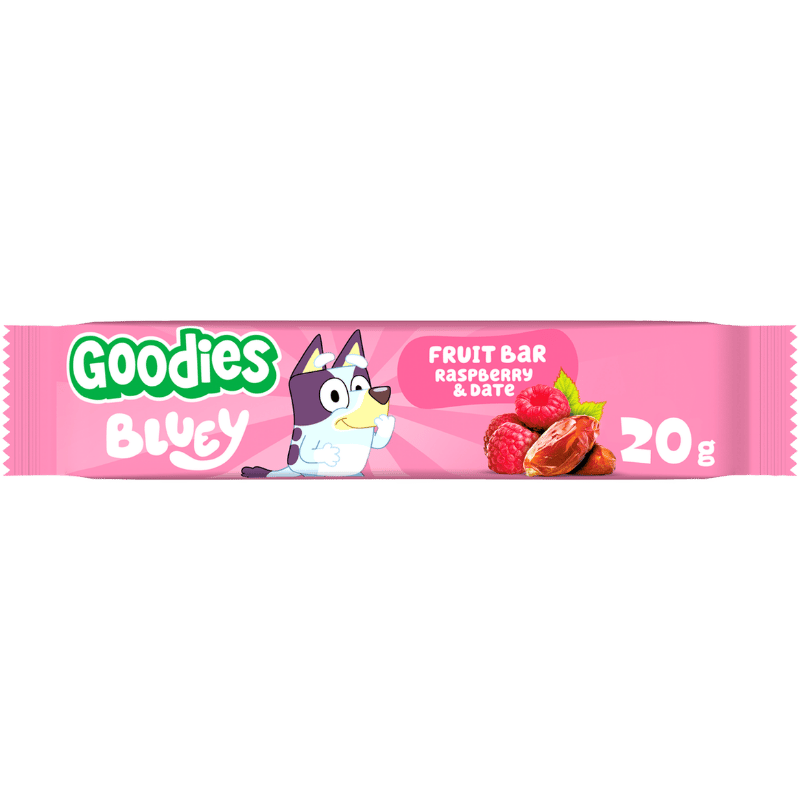 Goodies Fruit Bar Raspberry & Date (20 g) fra Goodies