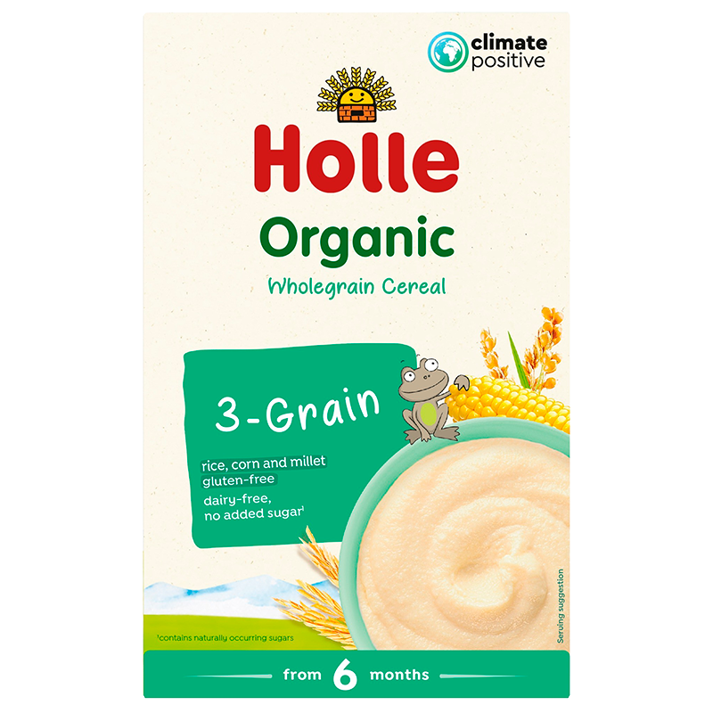 Holle Demeter 3-Kornsgrød Ø (250 g)
