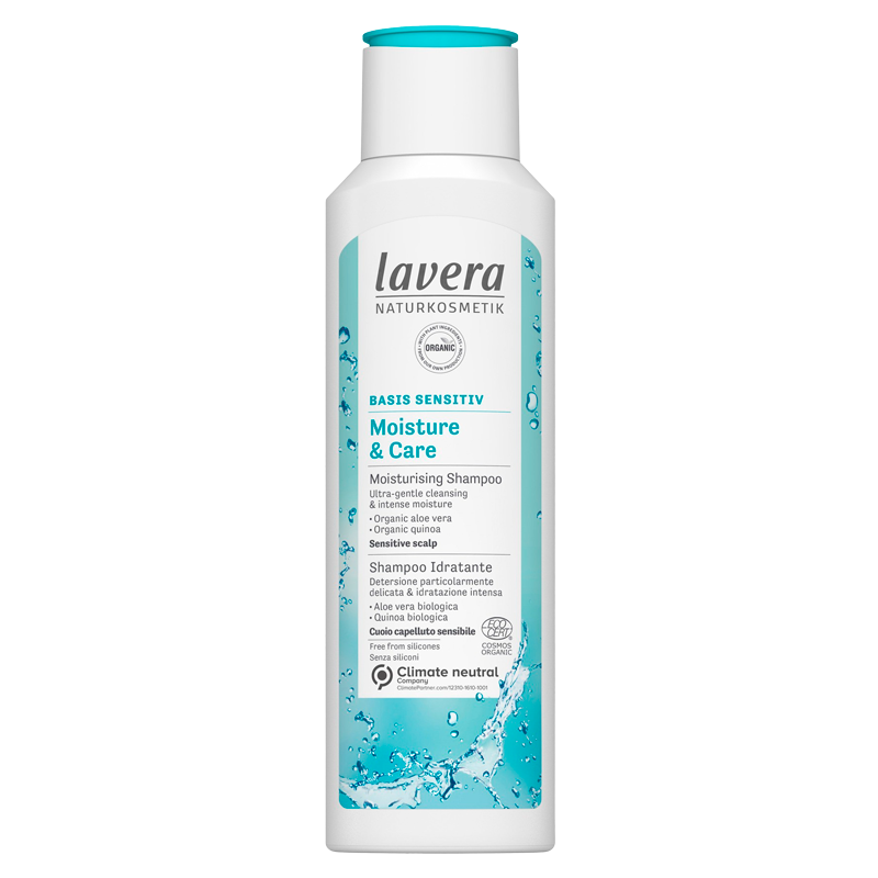Lavera Shampoo Moisture & Care Sensitive 250 ml.