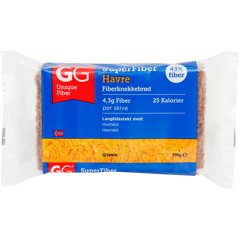 GG Unigefiber Havre brød (100g)