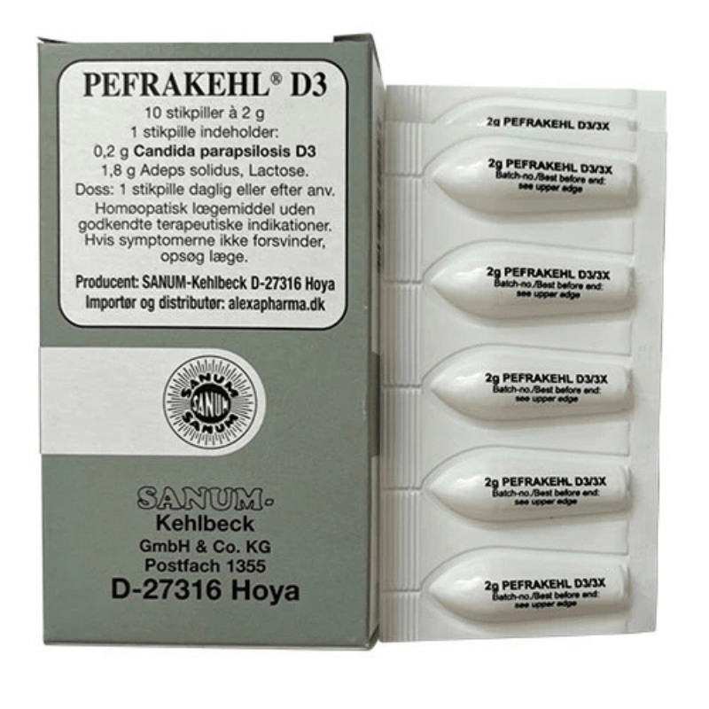 SANUM Pefrakehl Stikpiller D3 (10 stk)