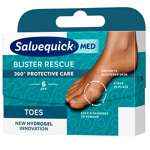 Salvequick Blister Rescue Toe (6 stk)