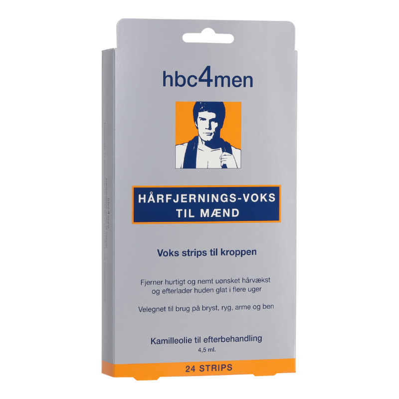 Hanne Bang Men Hårfjerningsvoks Til Mænd 24 stk.