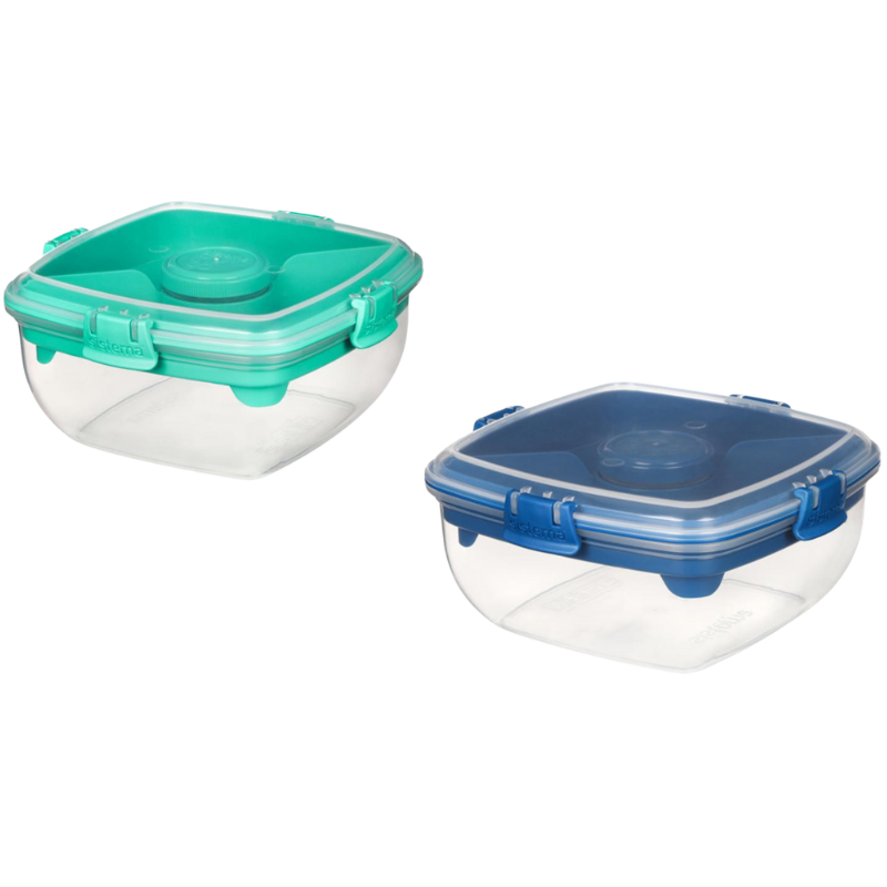Sistema Salad To Go Madkasse 1,1 l (2 stk)