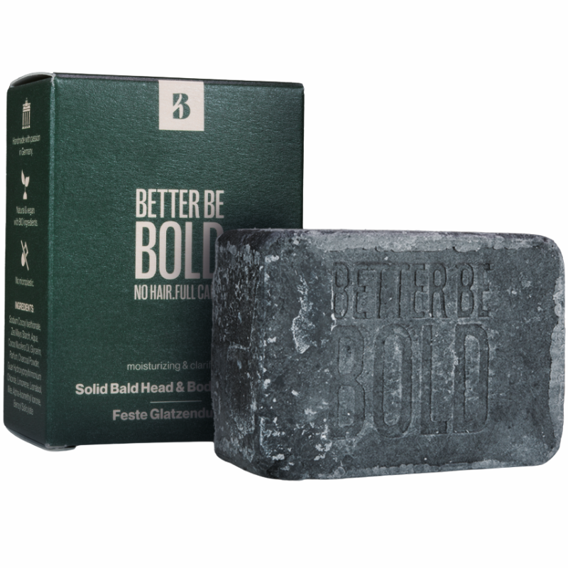 Better Be Bold Solid Bald Head & Body Wash Bar (110 g)