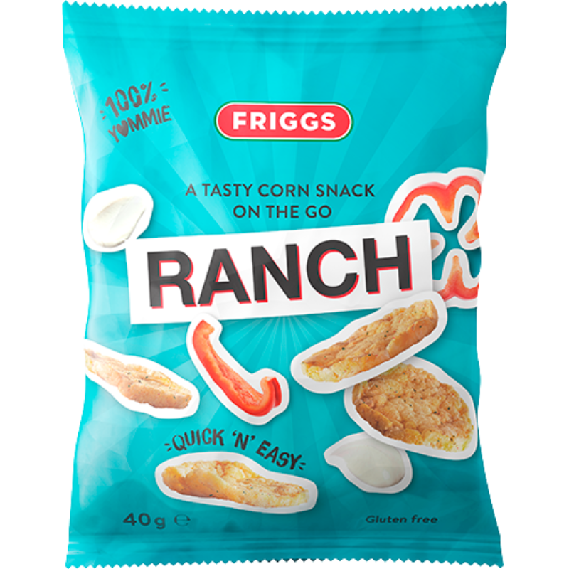 Friggs Mini Majskager Ranch (40 g)
