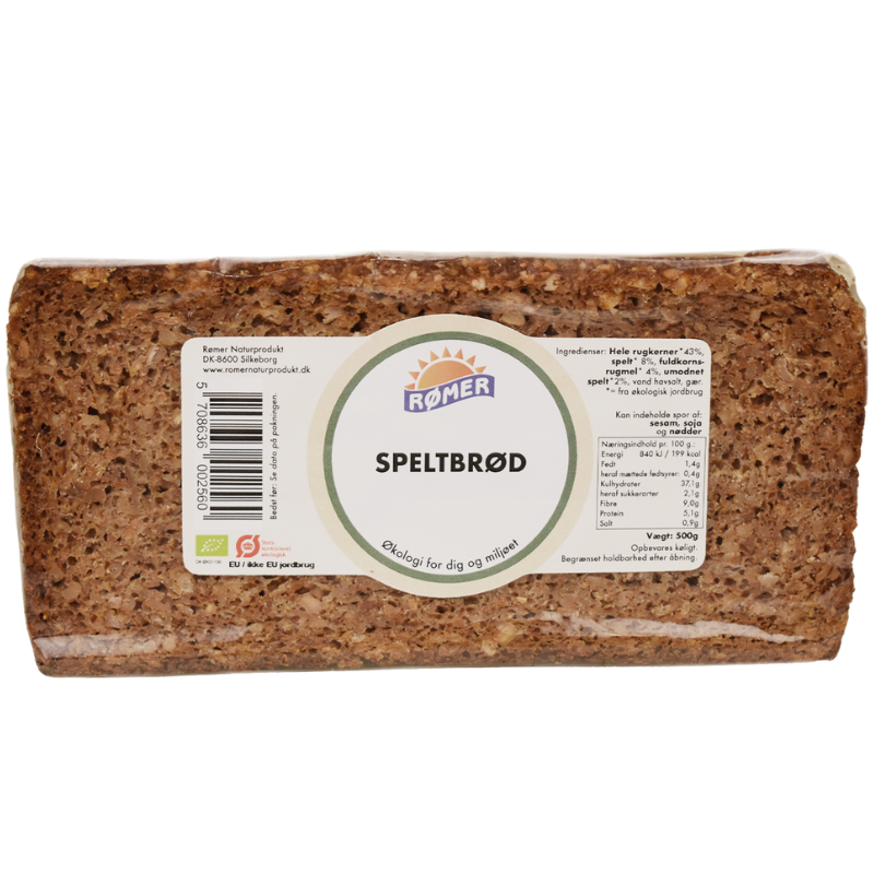 Rømer Spelt Brød Ø (500 g)