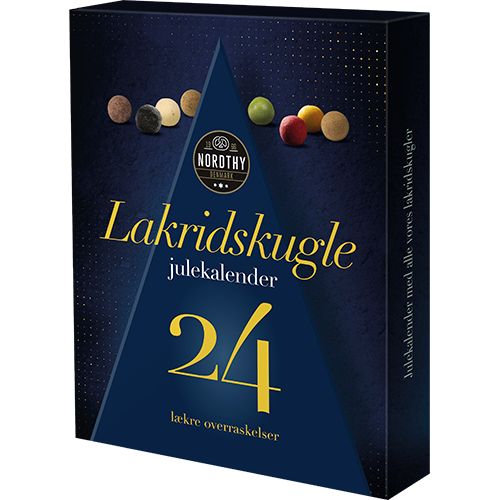 Nordthy Lakridskugle Julekalender (260 g) fra Nordthy