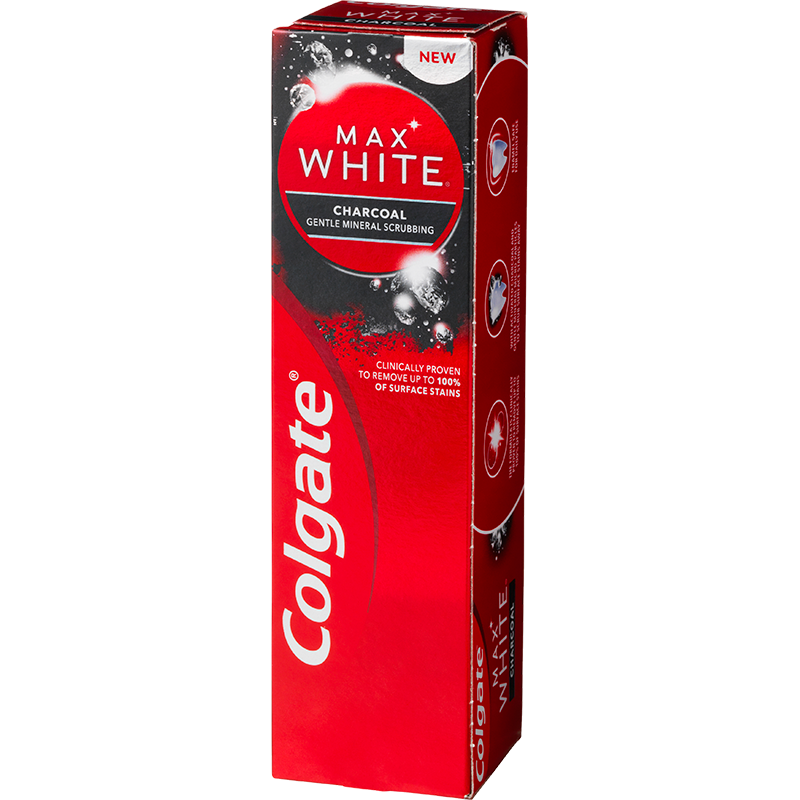 Colgate Max White Charcoal Tandpasta (75 ml)