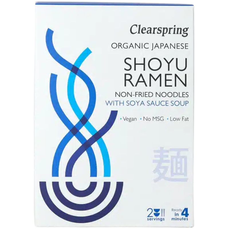 Clearspring Ramen Nudler M. Sojasuppe Ø (210 g)