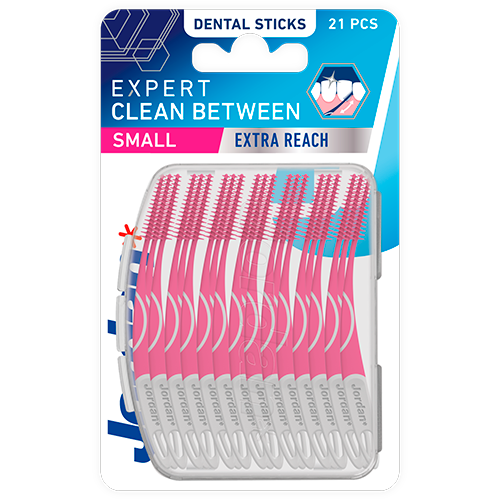 Jordan Dental Sticks Clean Between Expert Small (21 stk)