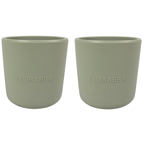 Filibabba Silikone Kop Green (2 stk)