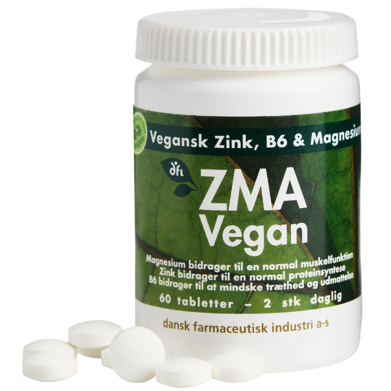 Grønne Vitaminer ZMA Vegan (60 tabl)