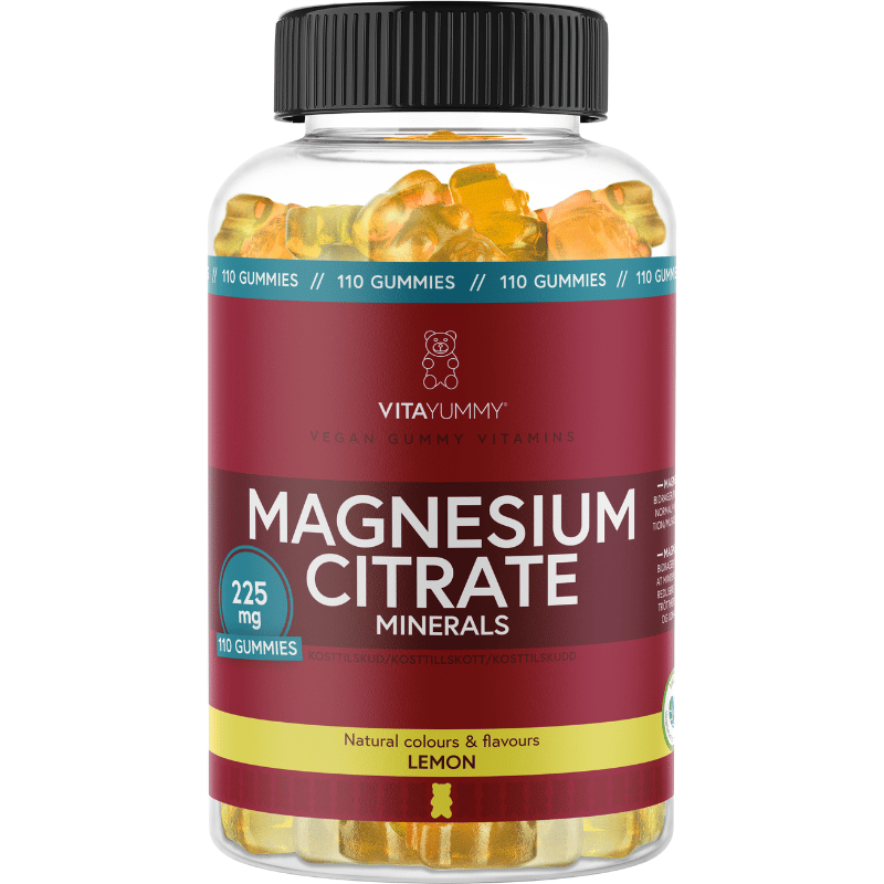 VitaYummy Magnesium Lemon (110 stk) fra VitaYummy