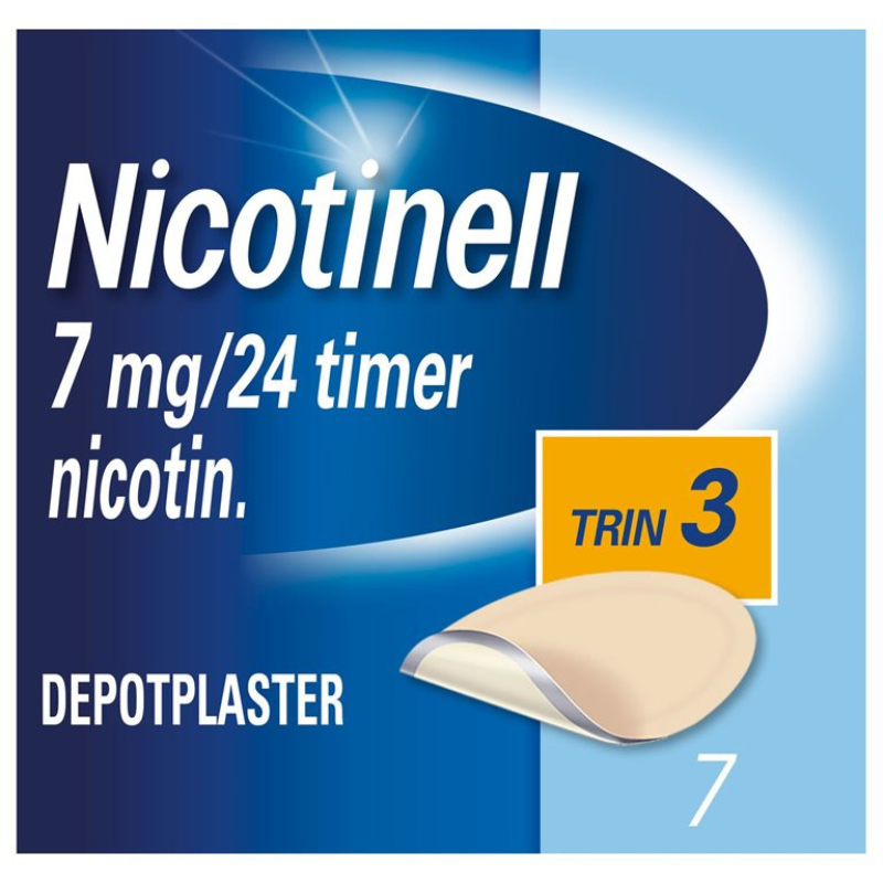 Nicotinell Depotplaster 7 mg (7 stk)