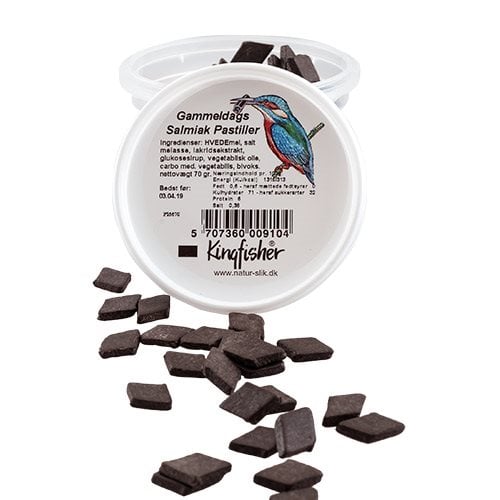 Gammeldags Salmiakruder (70 g)