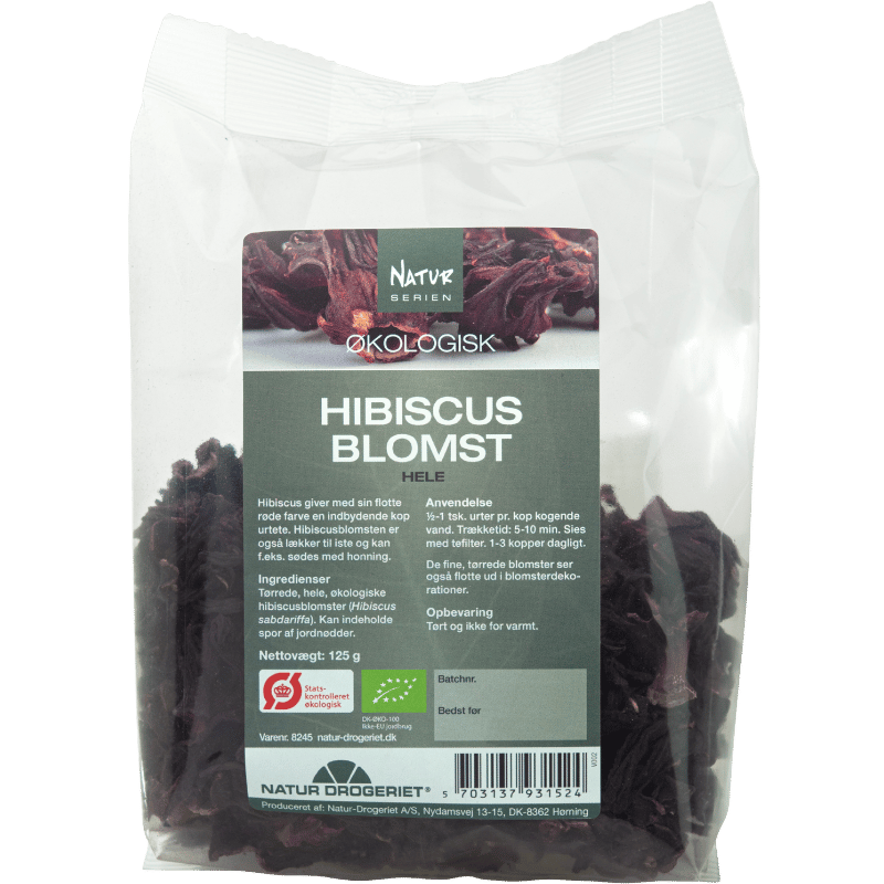 Natur Drogeriet Hibiskus Tørret Ø (125 g)