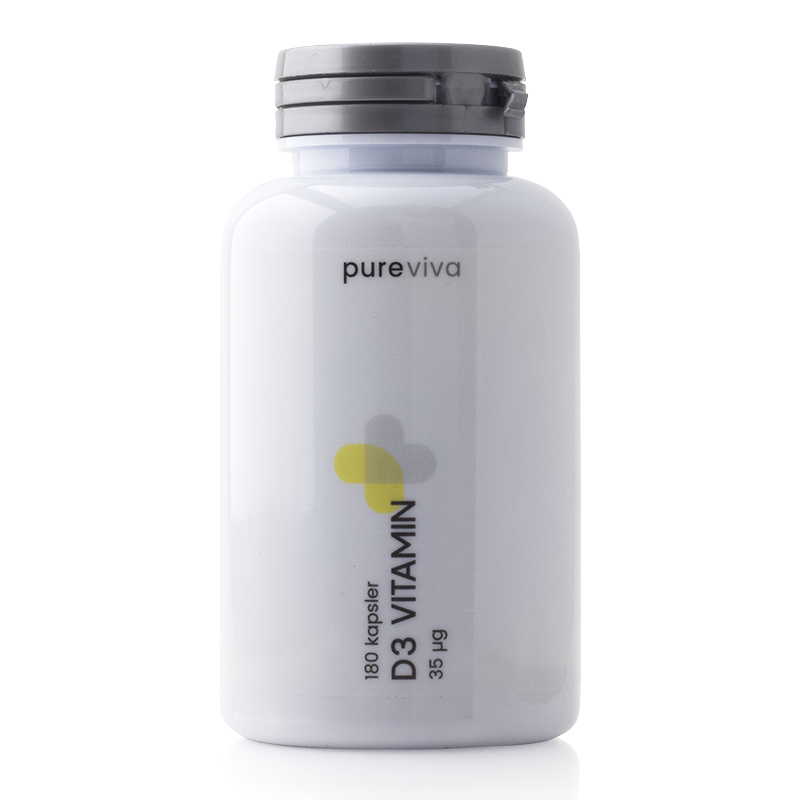Pureviva D3 Vitamin (180 kaps)