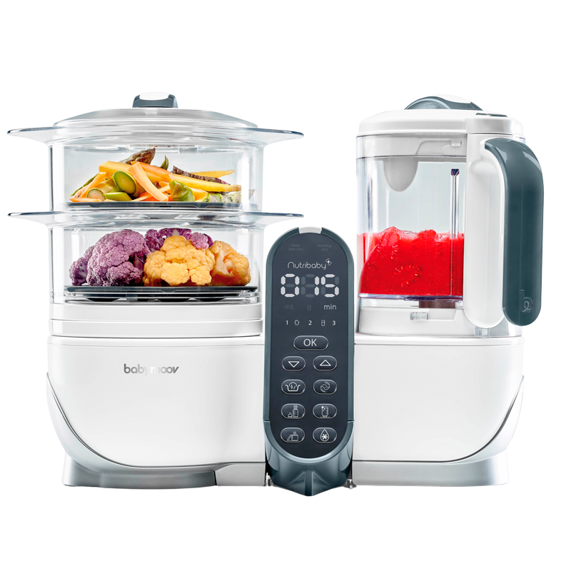 Babymoov Nutribaby Plus Loft White Madmaskine (1 stk)