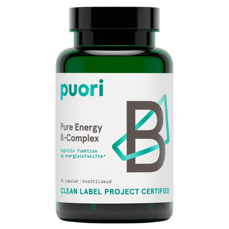 Puori Pure Energy B-Complex (60 kaps)