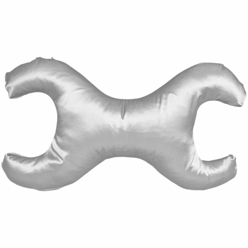 Save My Face La Petite Lille Pude M. 100% Silkebetræk Silver (1 stk)