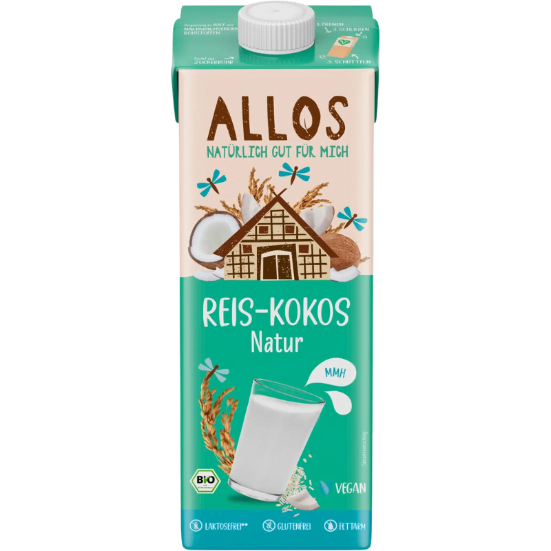 Allos Ris-Kokosdrik Ø (1 l)
