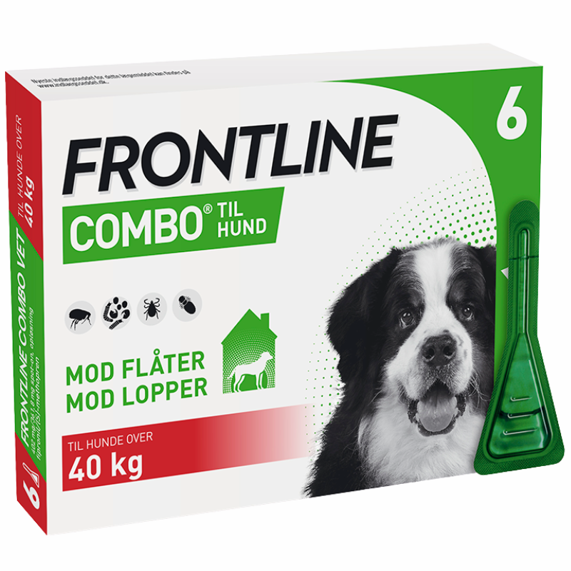 Frontline Combo Vet. Hund 40+ kg 100 + 90 mg/ml (6 x 4,02 ml)