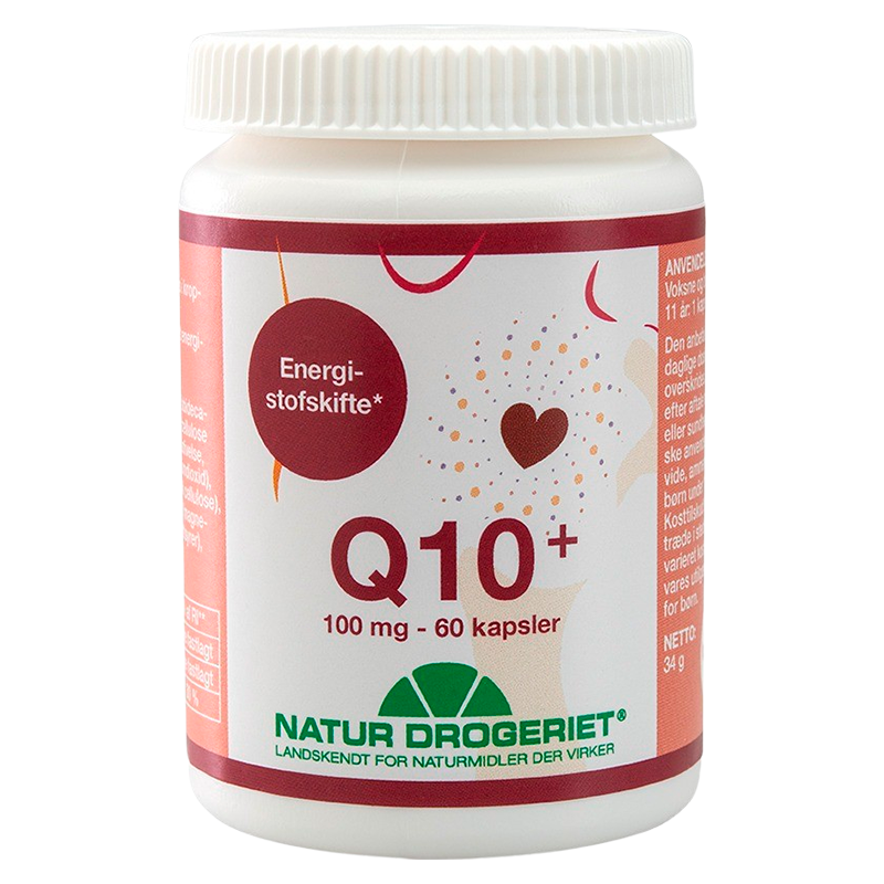 Natur Drogeriet Q10+ 100 mg (60 kaps)